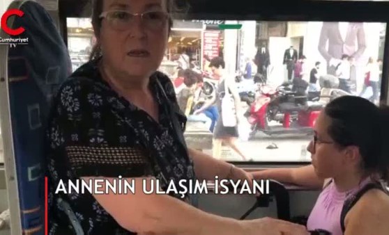 Engelli kızını doktora götürmek isteyen annenin ulaşım isyanı