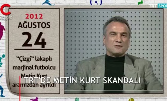 TRT'de Metin Kurt'a 'marjinal' dediler