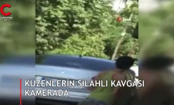 Kuzenlerin silahlı kavgasında kan aktı! Çok sayıda yaralı var