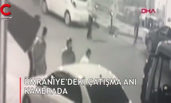 Ümraniye'de silahlar böyle konuştu!