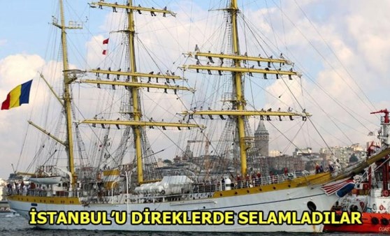 İstanbul'u direklerde selamladılar