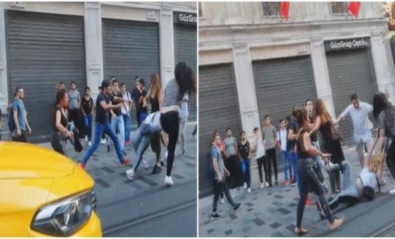 İstiklal Caddesi'nde 'meydan savaşı'