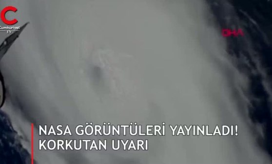 NASA görüntüleri yayınladı! Korkutan uyarı