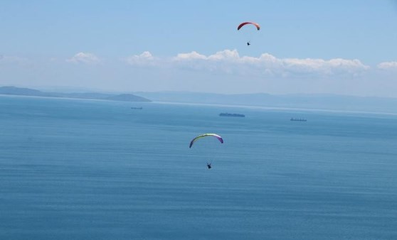 Yamaç paraşütü sporcularının yeni adresi Uçmakdere köyü