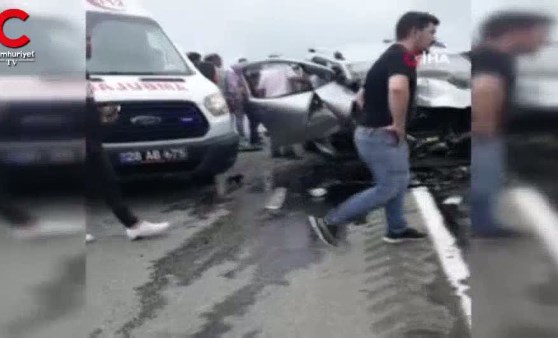 Giresun’da trafik kazası: 3 ölü