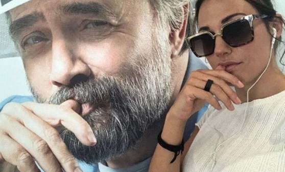 Meryem Uzerli öptü Oktay Kaynarca paylaştı: Ne hoşsun...