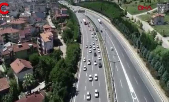 İstanbul’da bayram tatili trafiği