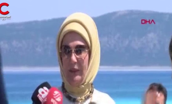 Emine Erdoğan: Mutmain oldum