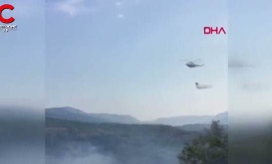 Antalya'da orman yangını (08.09.2019)(Video Haber)