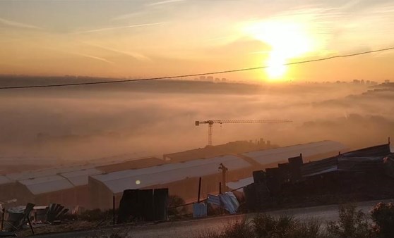 Kanal İstanbul projesi güzergahında yoğun sis