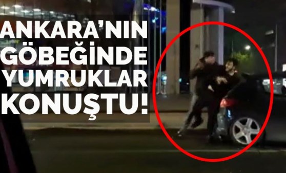 Sorduğu soruya olumsuz yanıt alınca yumruklar konuştu