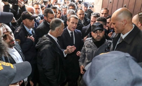 Macron'un kilisede İsrail güvenlik güçleriyle tartışması: Fransa 'özür yok' dedi