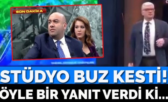 Canlı yayında 'Profesyonel' yanıt! Stüdyo sessizliğe büründü