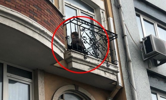 Şişli'de mucize kurtuluş! 4'üncü kattan 1'inci kata düştü