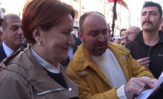 Akşener kendisini tutamadı...