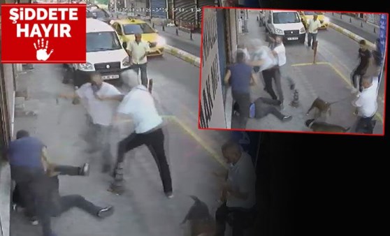 Kadıköy'de tekme, yumruk ve kemerlerin kullanıldığı kavgaya köpekler de dahil oldu