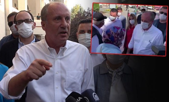 Muharrem İnce ile  yurttaş arasında ilginç diyalog