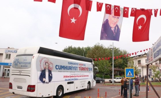 Aydın'da Cumhuriyet coşkusu