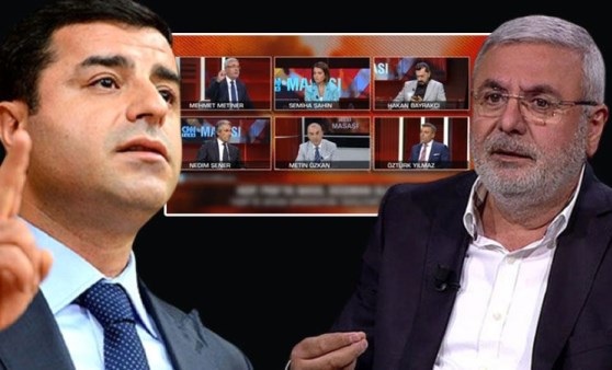 Canlı yayında Mehmet Metiner'i şaşkına çeviren Selahattin Demirtaş iddiası