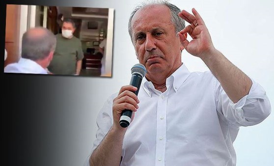 Muharrem İnce'den döviz bürosu önünde dikkat çeken diyalog