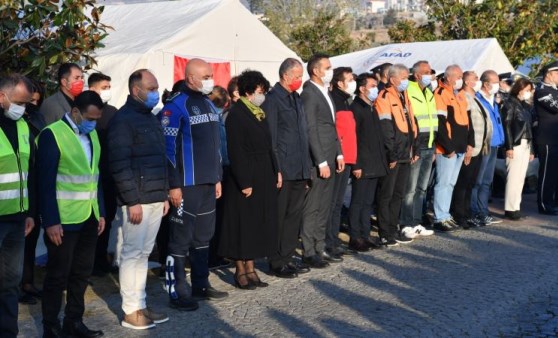 Çadır kentte duygusal anma