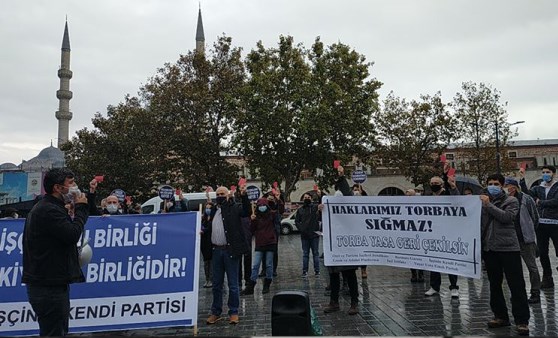 Kıdem tazminatımızı gasp ettirmeyeceğiz