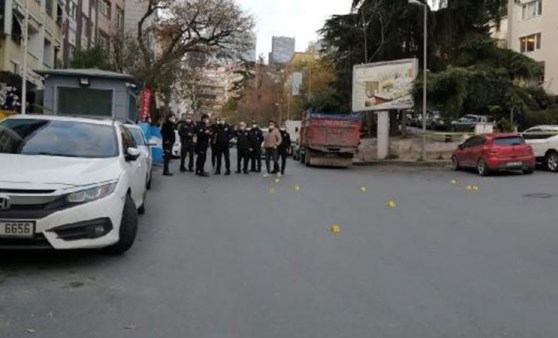 Şişli'de polis merkezi önünde silahlı saldırı