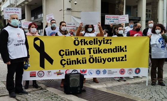 Sağlık çalışanları isyanda: Öfkeliyiz, tükendik, ölüyoruz