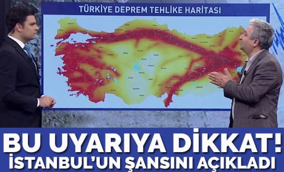 Bu uyarıya dikkat! Deprem uzmanından İstanbul için sevindirici haber