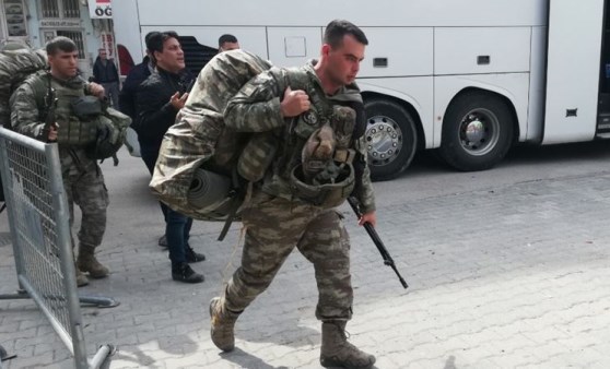 Yüzlerce komando sınıra gönderilmek üzere Hatay’da