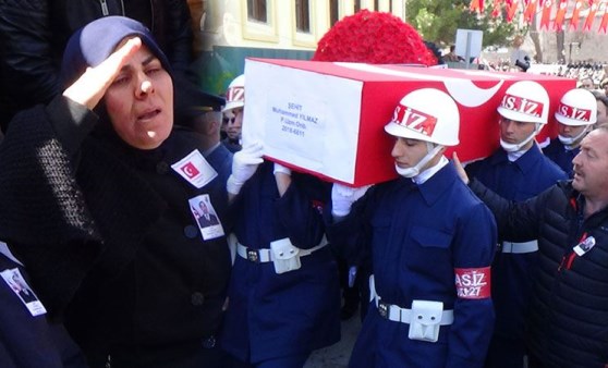 Oğlunu böyle uğurladı... Şehit annesinden asker selamı