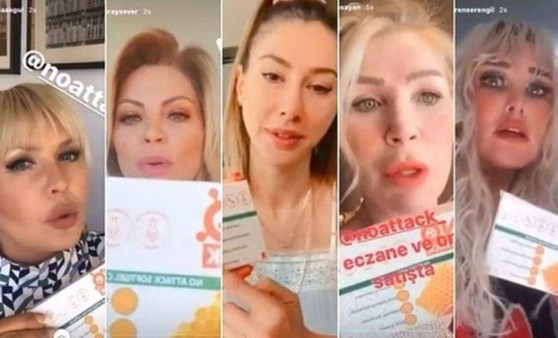 Ünlüler 'koronavirüse karşı etkili' diye dolandırıcı ürün reklamı yaptı