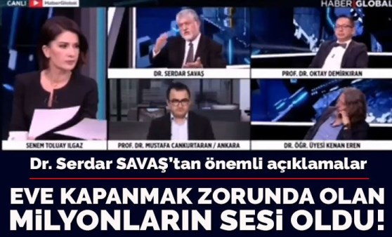 Canlı yayında milyonların sesi oldu! Eve kapanan yurttaşlar hakkında önemli açıklama