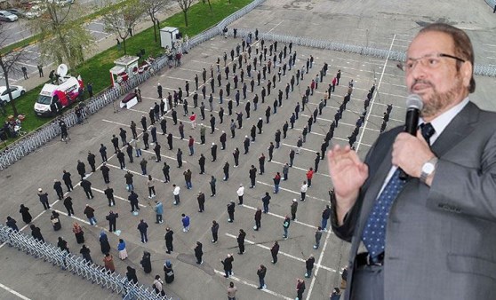 Haydar Baş, son yolculuğuna böyle uğurlandı