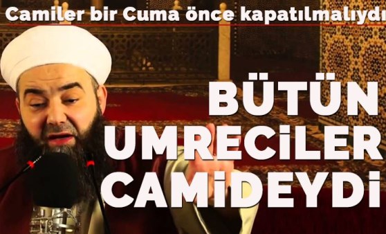 Cübbeli'den Cuma namazı yorumu: 'Fitne çıkarttı' denmesinden korktum