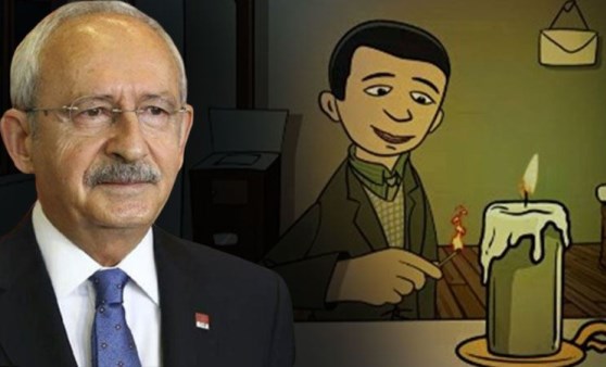 8 yaşındaki Kılıçdaroğlu, CHP’nin 23 Nisan çizgi filminde!