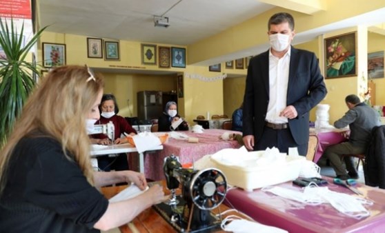 CHP'li belediyenin maske atölyesi hakkında araştırma başlatıldı!