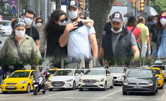 Bağdat Caddesi'nde dikkat çeken görüntüler!