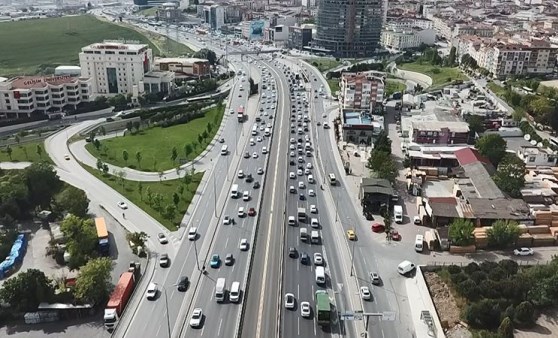 İstanbul'da trafik durma noktasına geldi (15.05.2020)