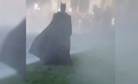 ABD'deki eylemlerde 'Batman' sokağa indi