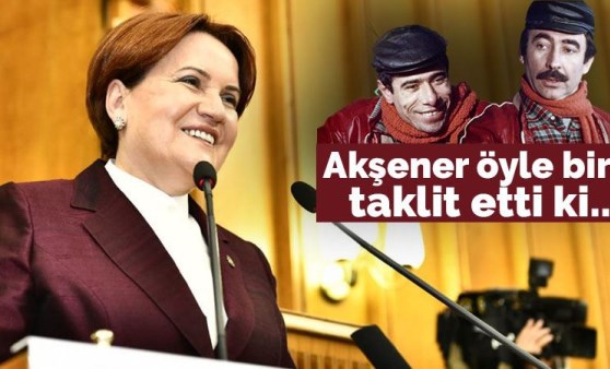 Meral Akşener Çiçek Abbas repliği ile seslendi: Ne diyem Mahmut mu diyem?