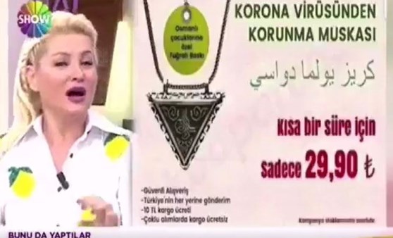 'Koronavirüsten korunma' diye sattıkları muska, 'keriz yolma duası' çıktı