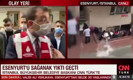 Ekrem İmamoğlu'ndan CNN muhabirine tepki: 20-25 yıldır tedbir almayanlara bu soruyu sorabilirsin