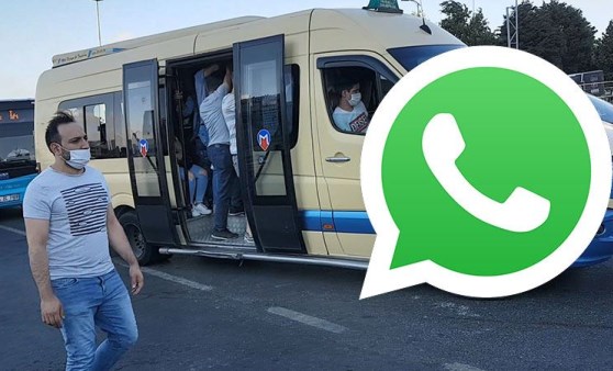 'WhatsApp'tan haberleşiyorlar! Skandal görüntüler