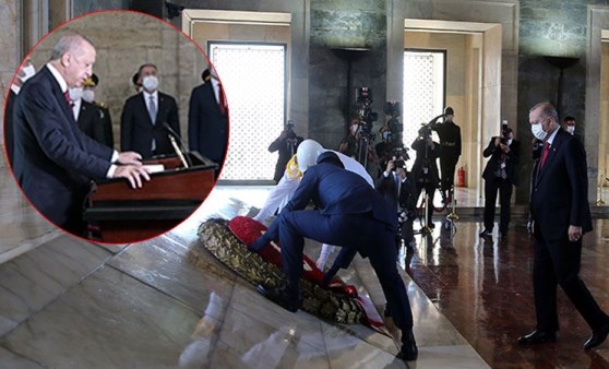 İşte Erdoğan'ın Anıtkabir Özel Defteri'ne yazdıkları