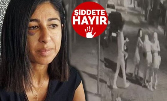 Bodrum'da 5 kadın böyle birbirine girdi!