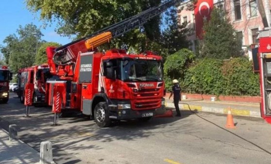 Beykoz'da öğretmenevinde yangın paniği