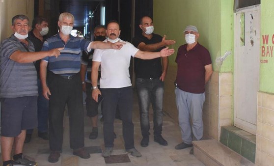 İzmir'deki camide 'tuvalet' tepkisi