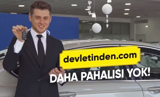 Saadet Partisi'nden ÖTV'li araç reklamı