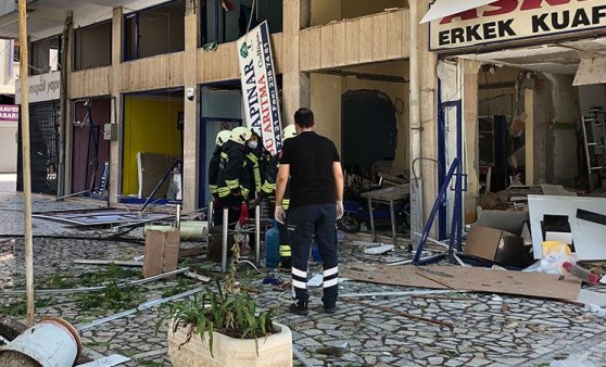 Konya'da iş yerinde patlama